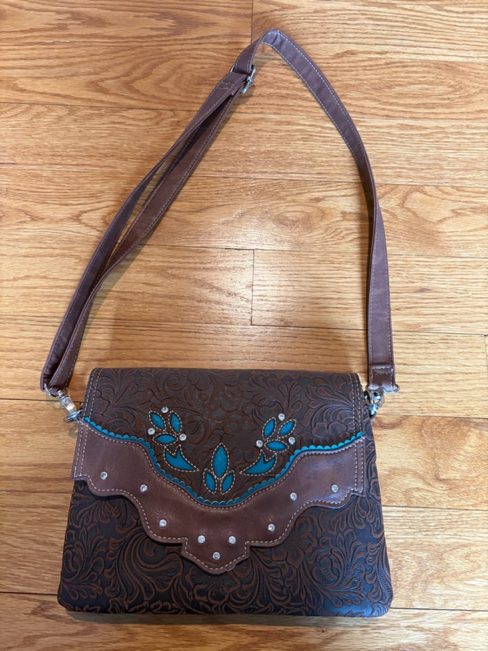 Leather purse NWOT